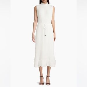 Milly Melina Pleated Midi Dress Size 2 NWT